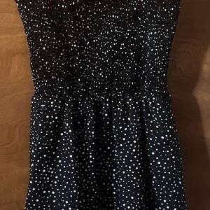 Black and White Polka Dot Dress